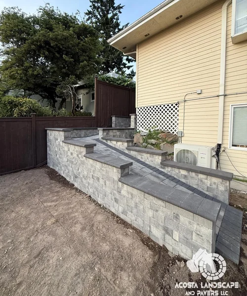 Full Perimeter Fence Replacement & Paver Access Ramp